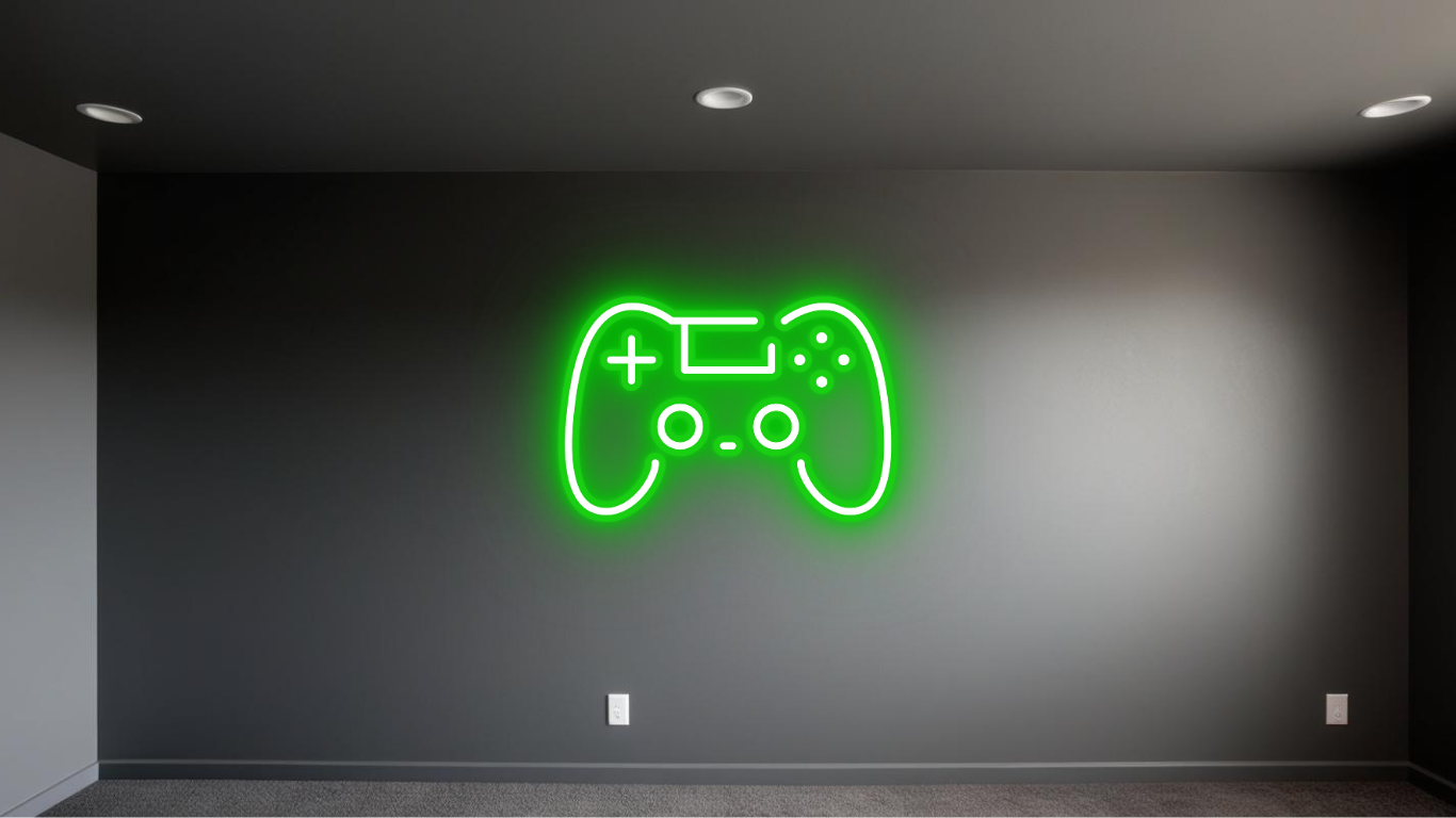 CONTROLLER NEON SIGN