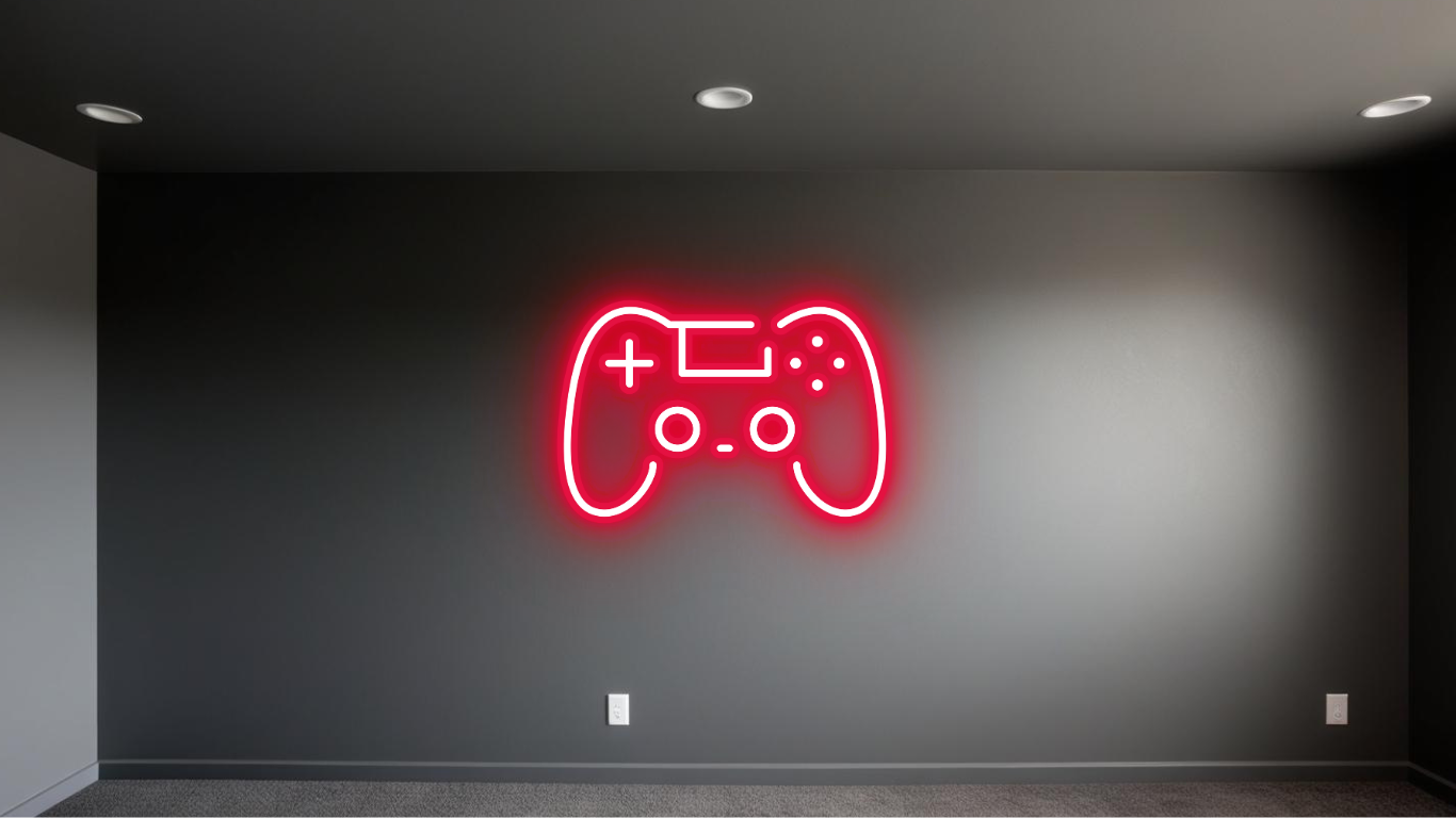 CONTROLLER NEON SIGN