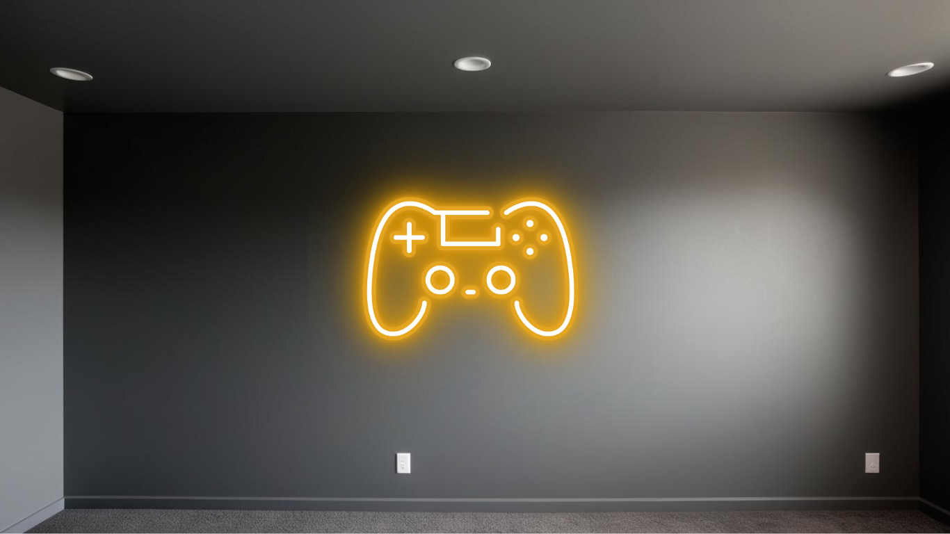 CONTROLLER NEON SIGN