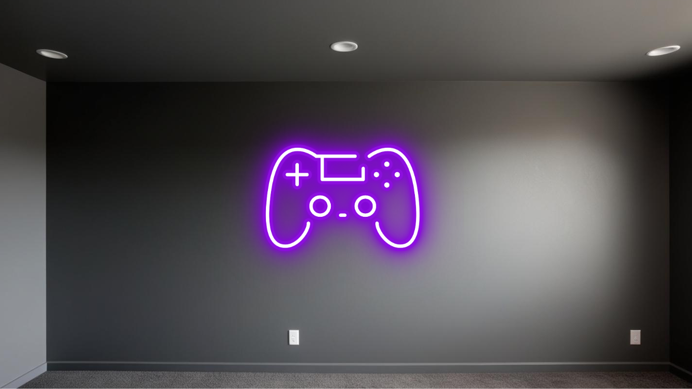 CONTROLLER NEON SIGN