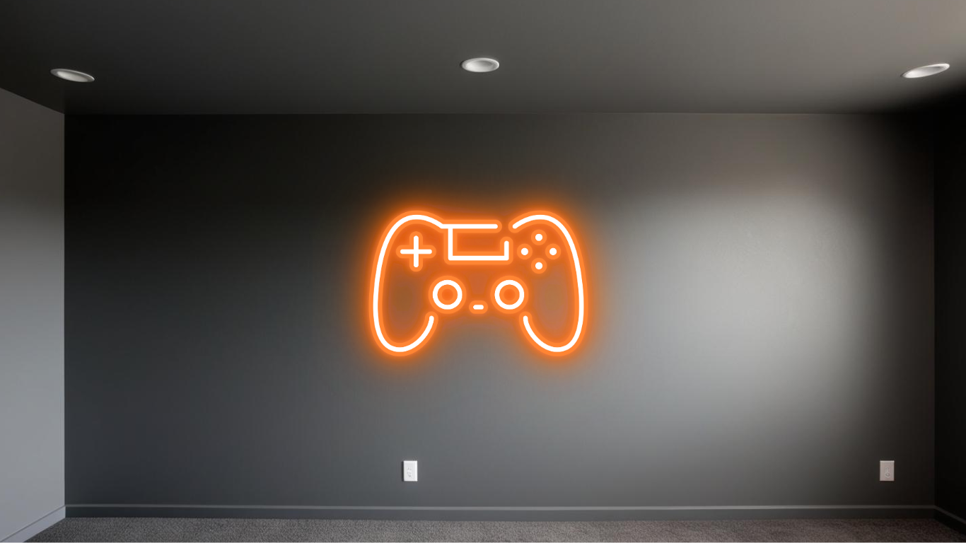 CONTROLLER NEON SIGN