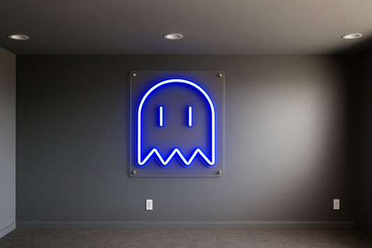 PUCKY MAN NEON SIGN